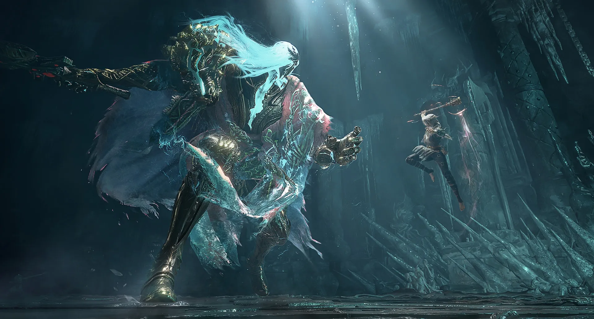 Combat against the fallen heroes of Weavereach