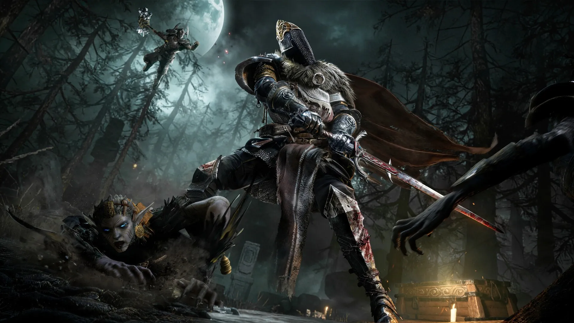 Dark fantasy combat in the Gyldenmist
